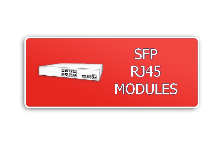 SFP KOPEREN RJ45 MODULES
