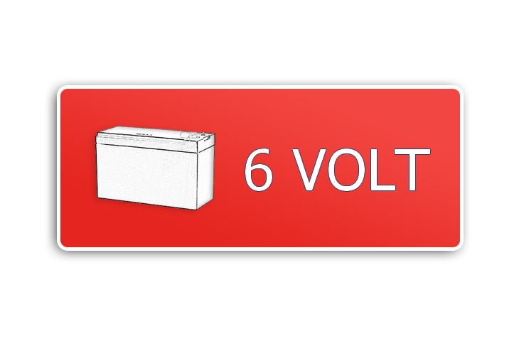 BATTERIJEN 6V